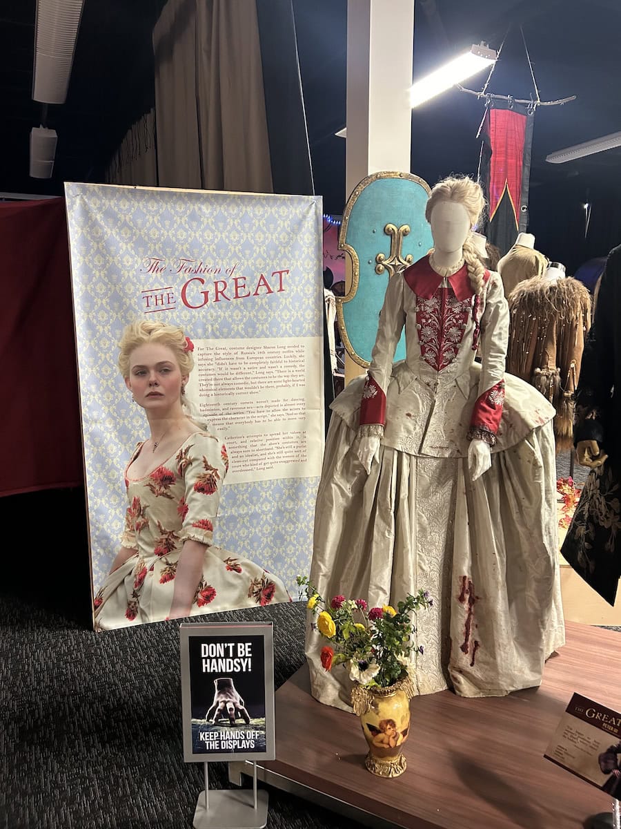 The Great costume at film museum.