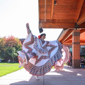 Culture in the Commons dancer.