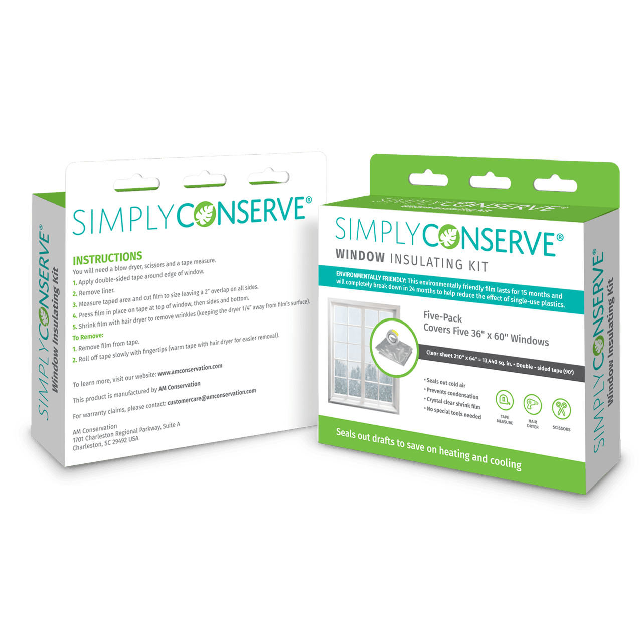Simply Conserve Window Insulating Kit.