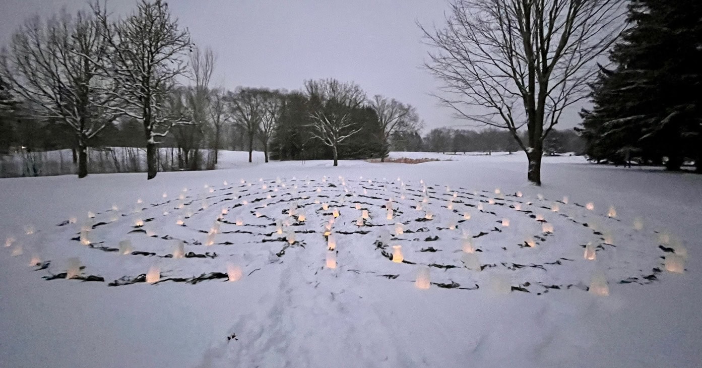 Cleary Lake Regional Park Winter Solstice Campfire & Luminary Labyrinth.