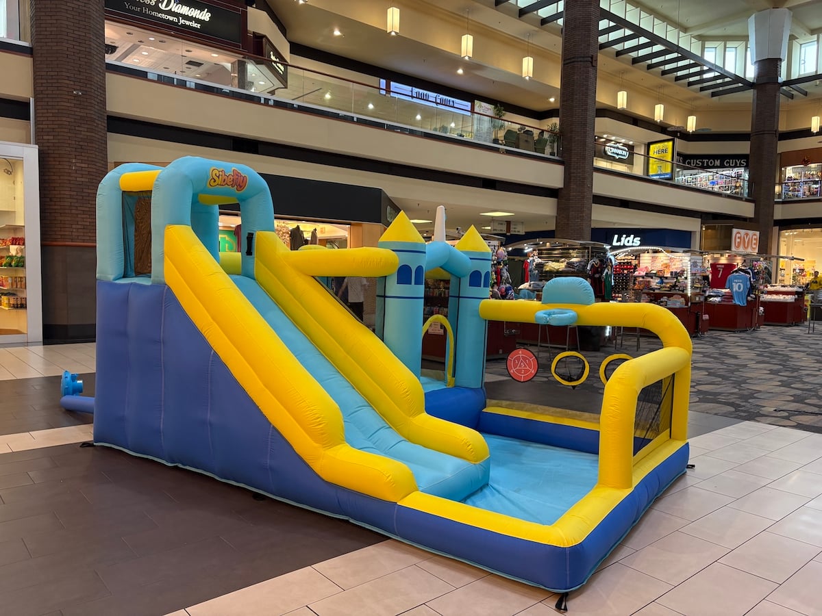 Inflataworld at Maplewood Mall.