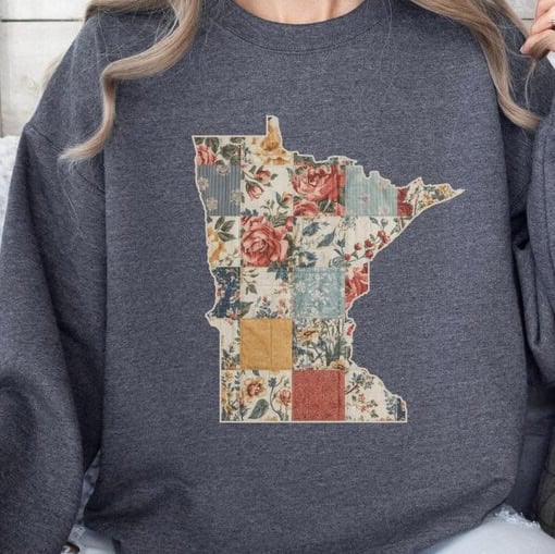 Minnesota Quilt Sweatshirt.