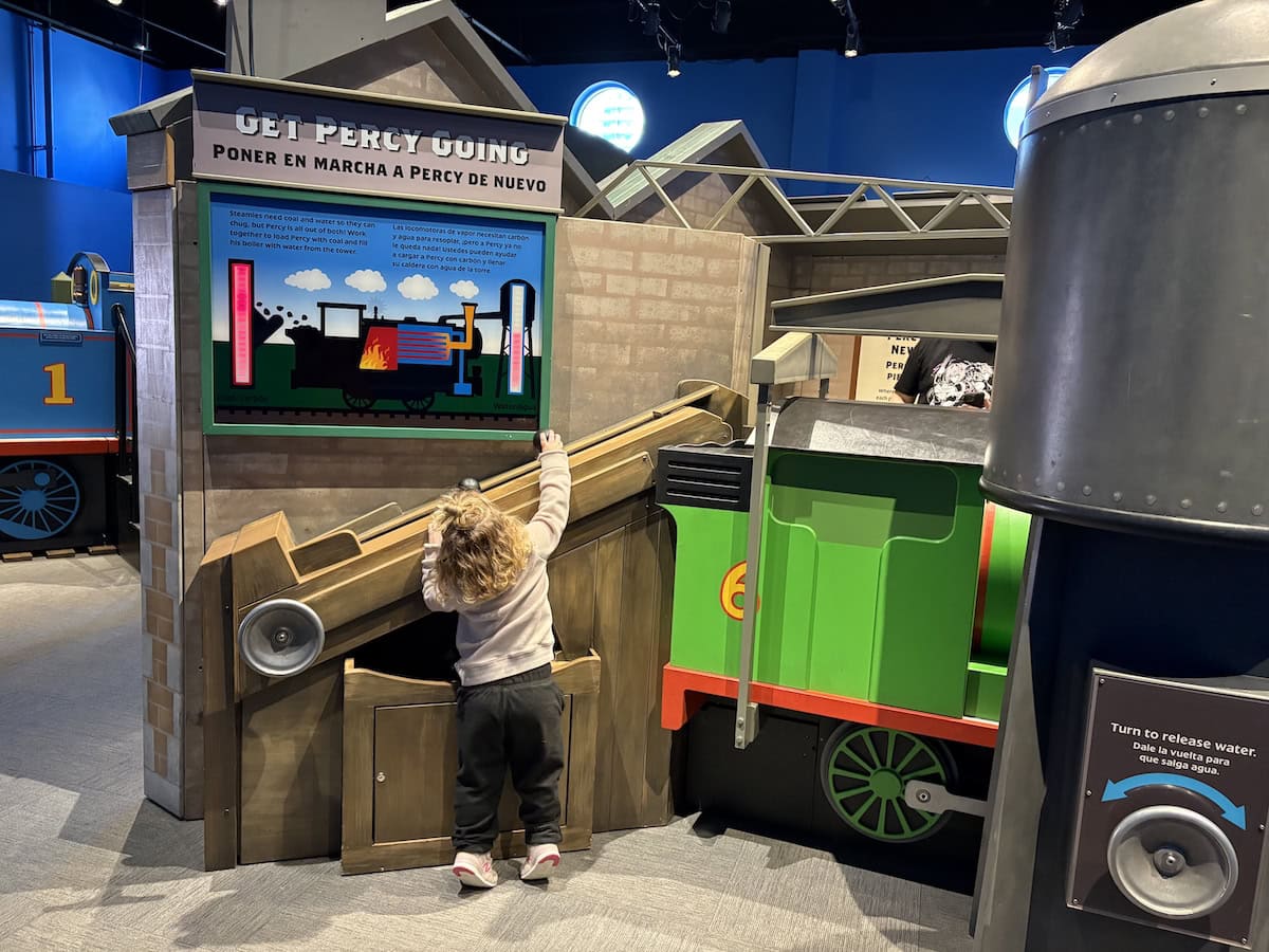 Sodor Steamworks at Thomas the Train exhibit.