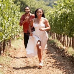 YOU ME and TUSCANY Halle Bailey and Page.