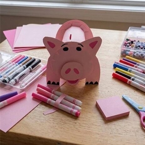 Michaels Piggy Bank craft.