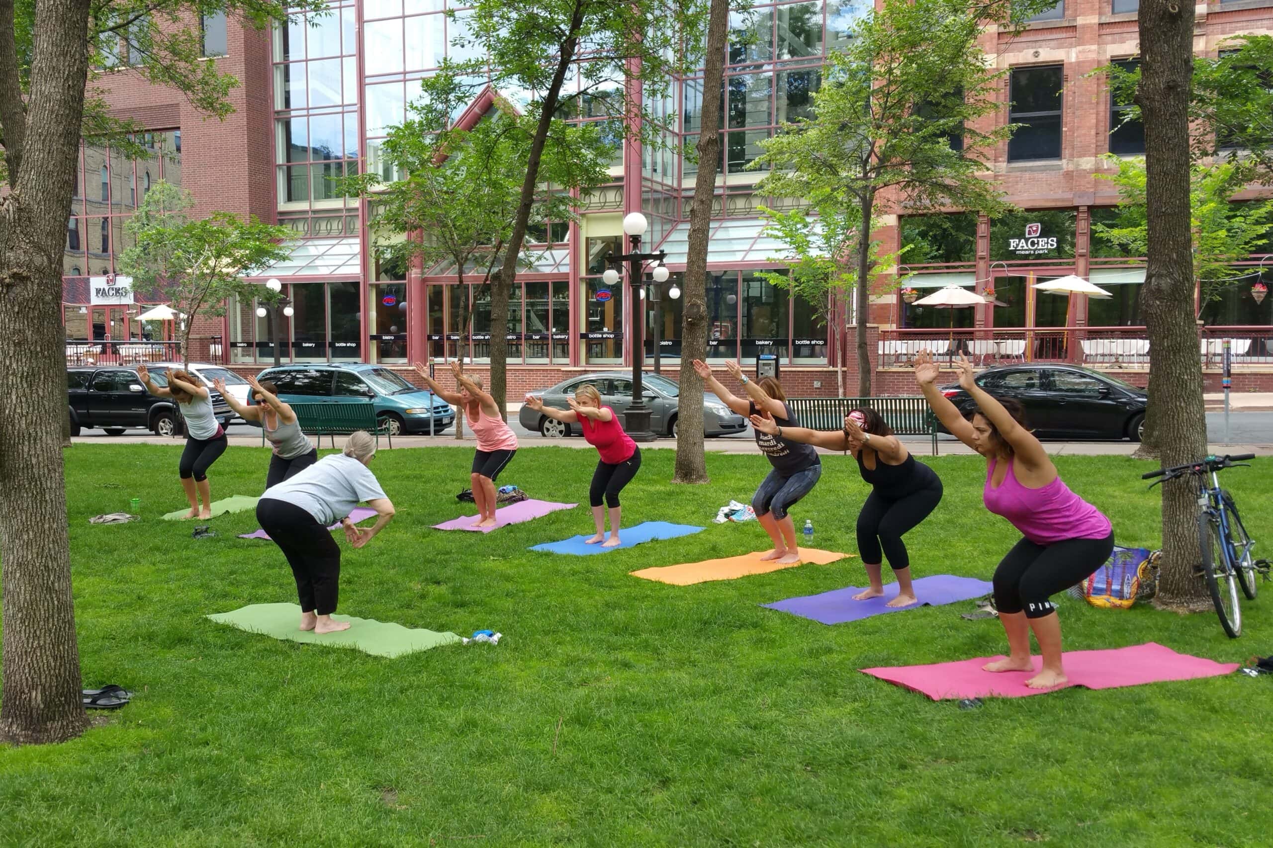 Fitness in the Parks St Paul MN.