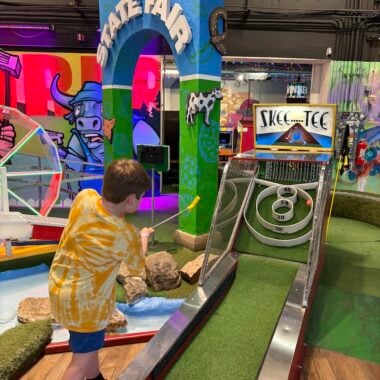 Can Can Wonderland Mini Golf.