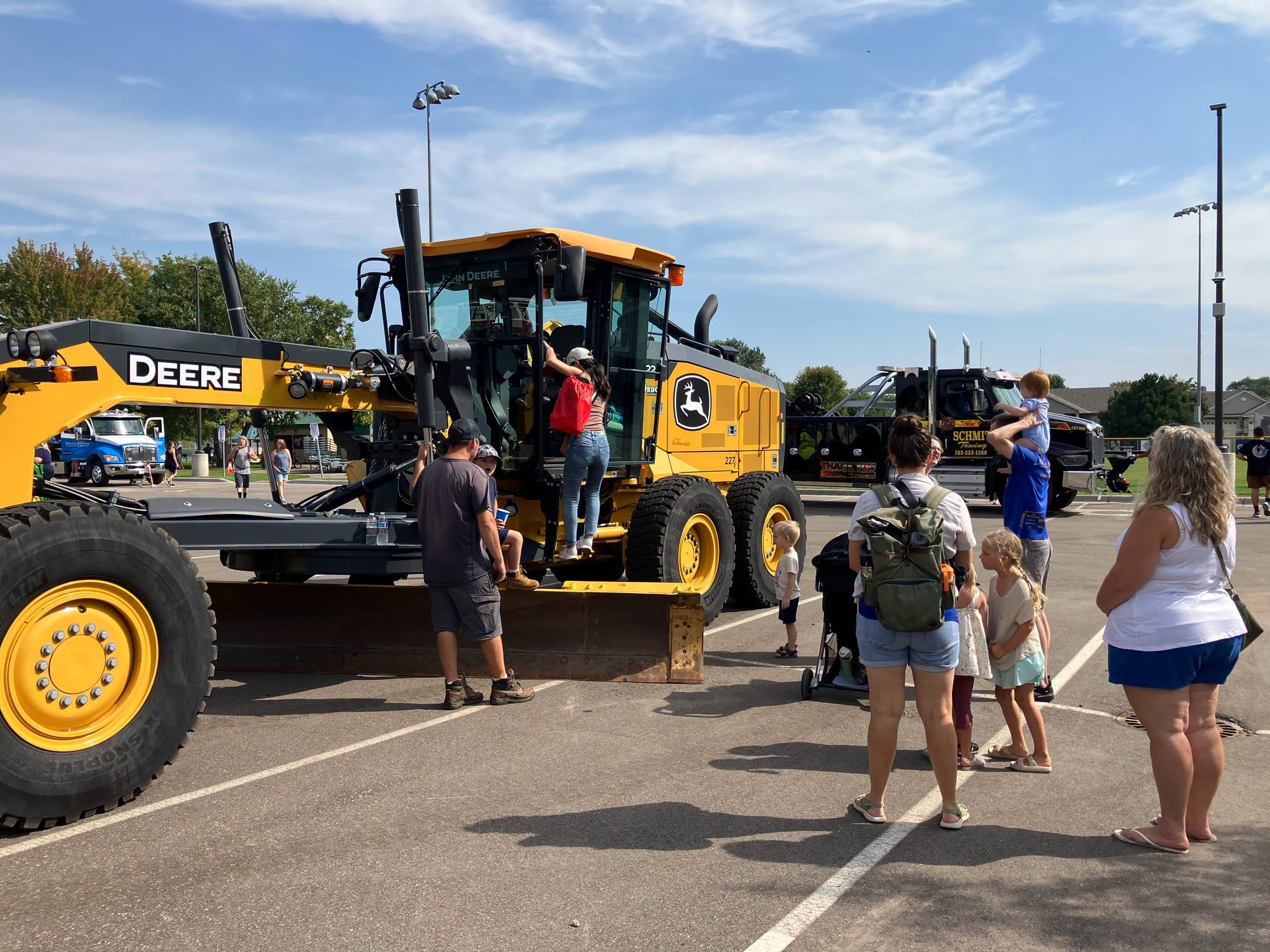 Crystal Community Center Touch a Truck Event.