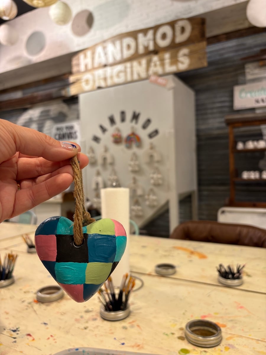 Hand Mod heart.