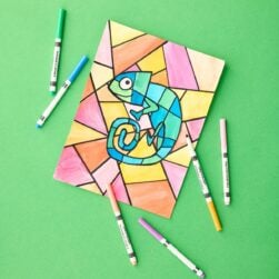 Michaels Kids Watercolor Activity.