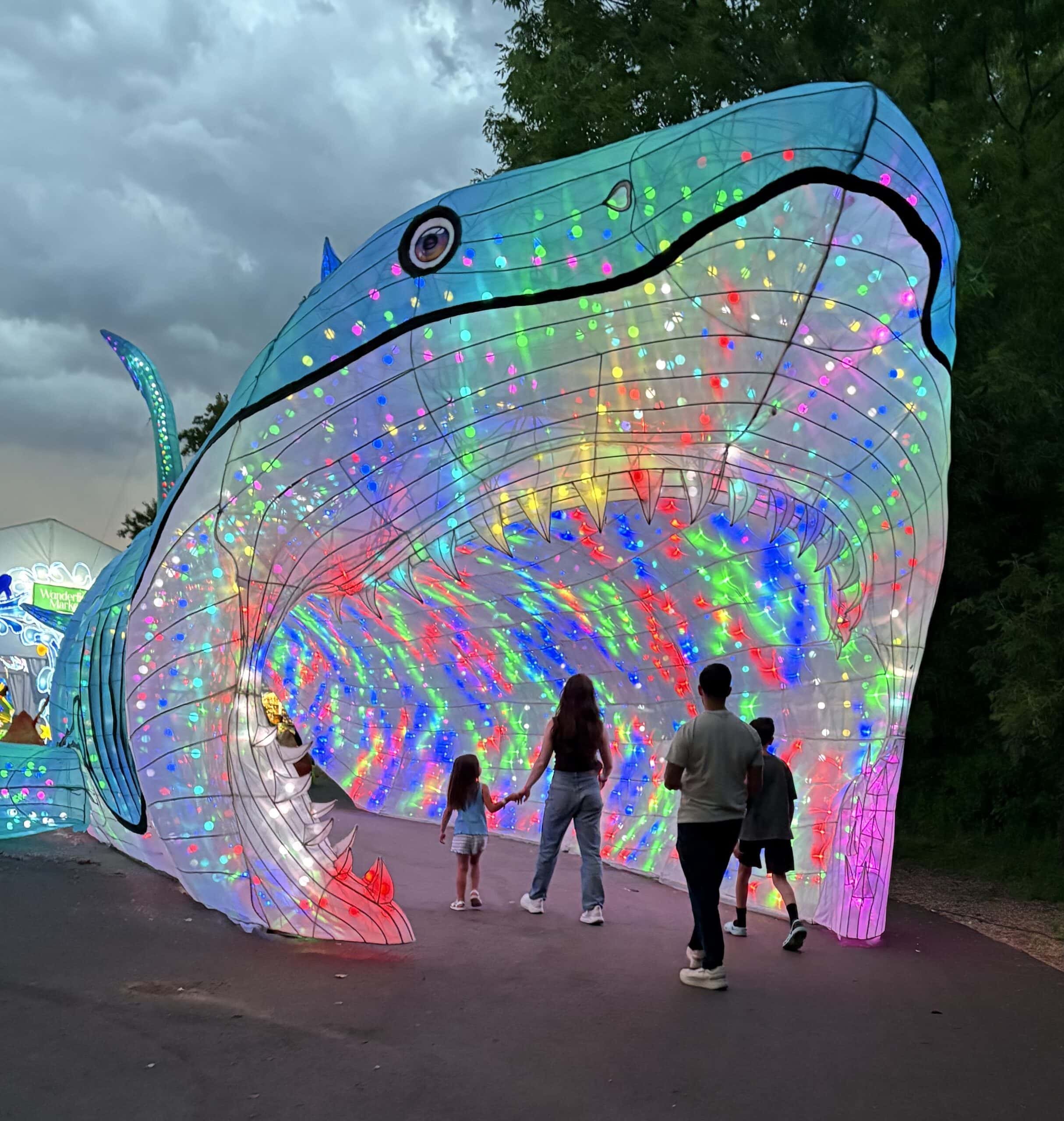 Wanderlight Trail at MN Zoo.