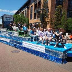 St Louis Park Parktacular parade float.