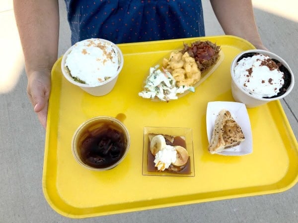 New foods tray at Minnesota State Fair.
