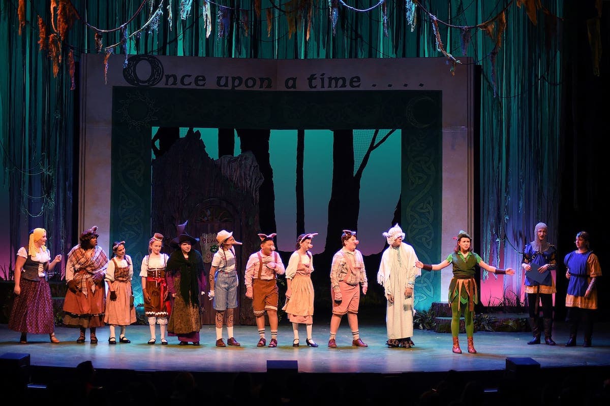 Shrek the Musical at Stages Theatre Company.