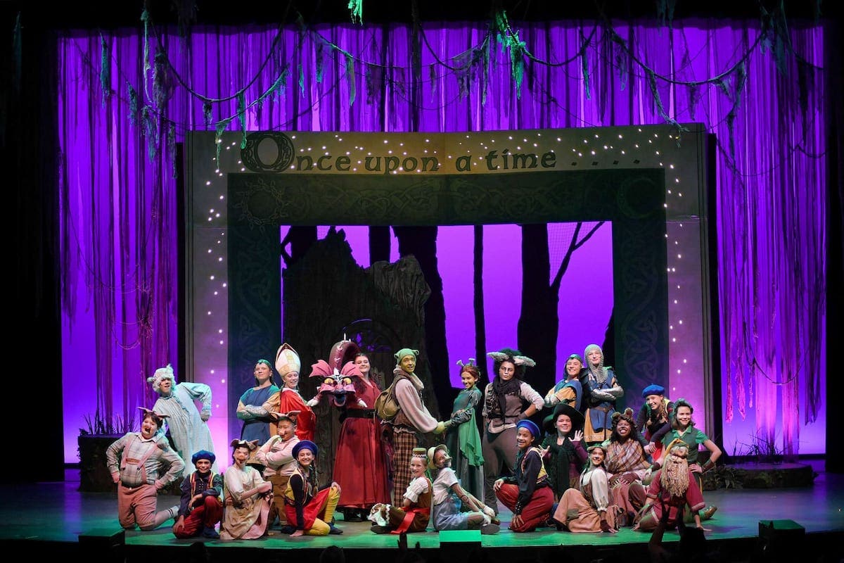 Shrek the Musical at Stages Theatre Company.