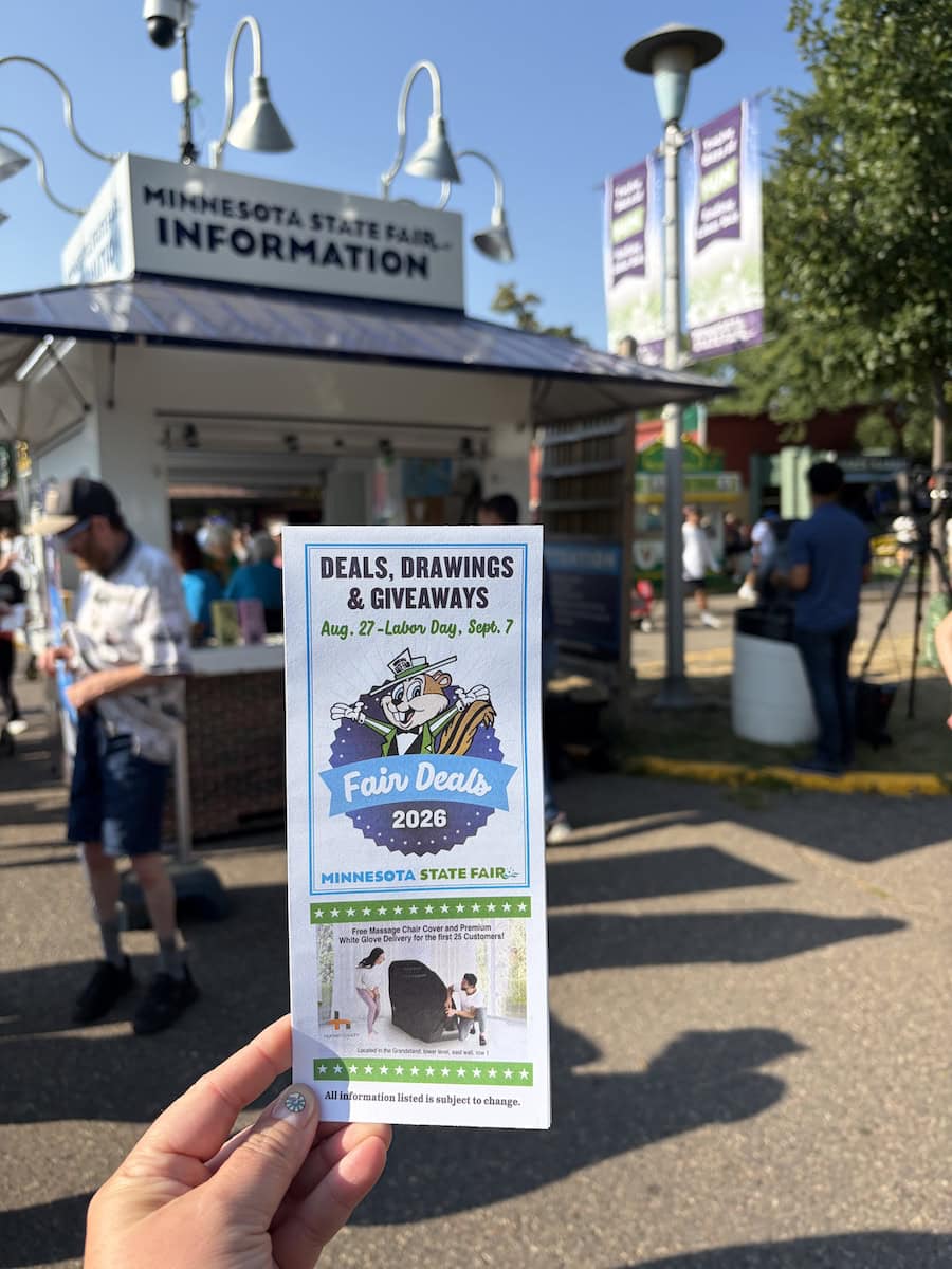 MN State Fair stand.