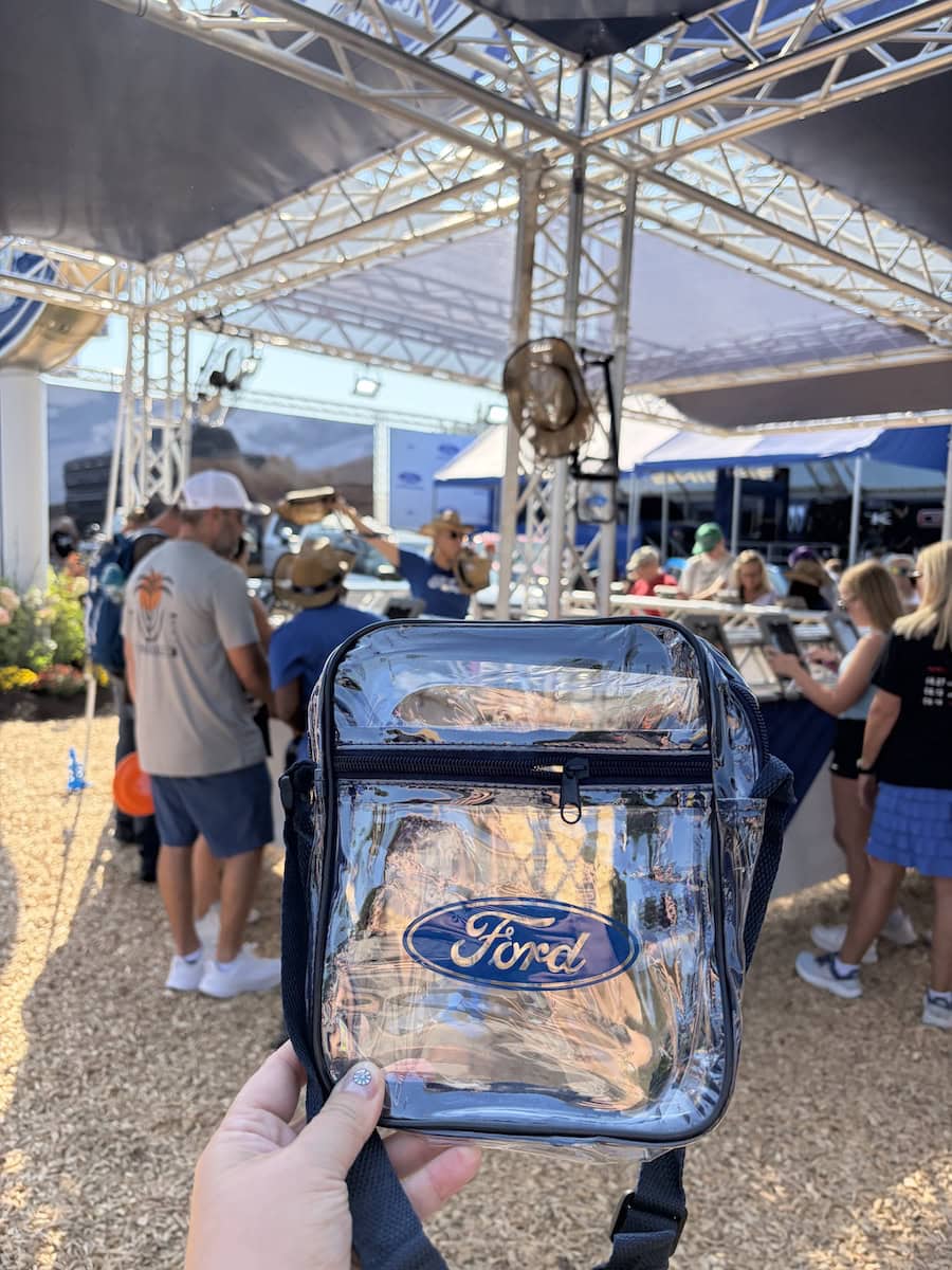 Free FORD bag.