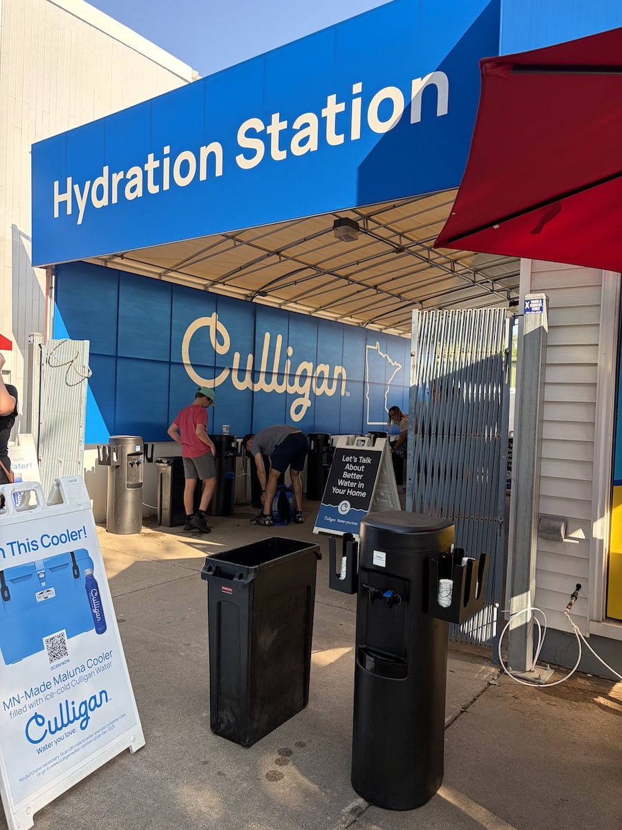 Hydration Station at MN State Fair.