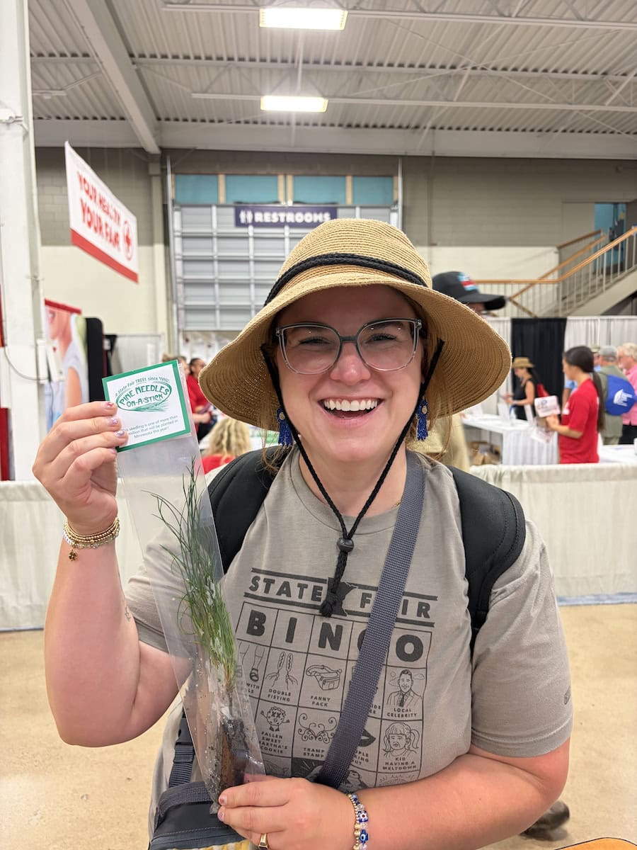 Free tree at MN State Fair.