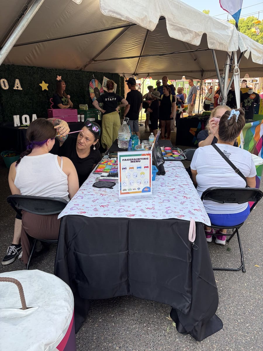 MOA Free Face Painting.