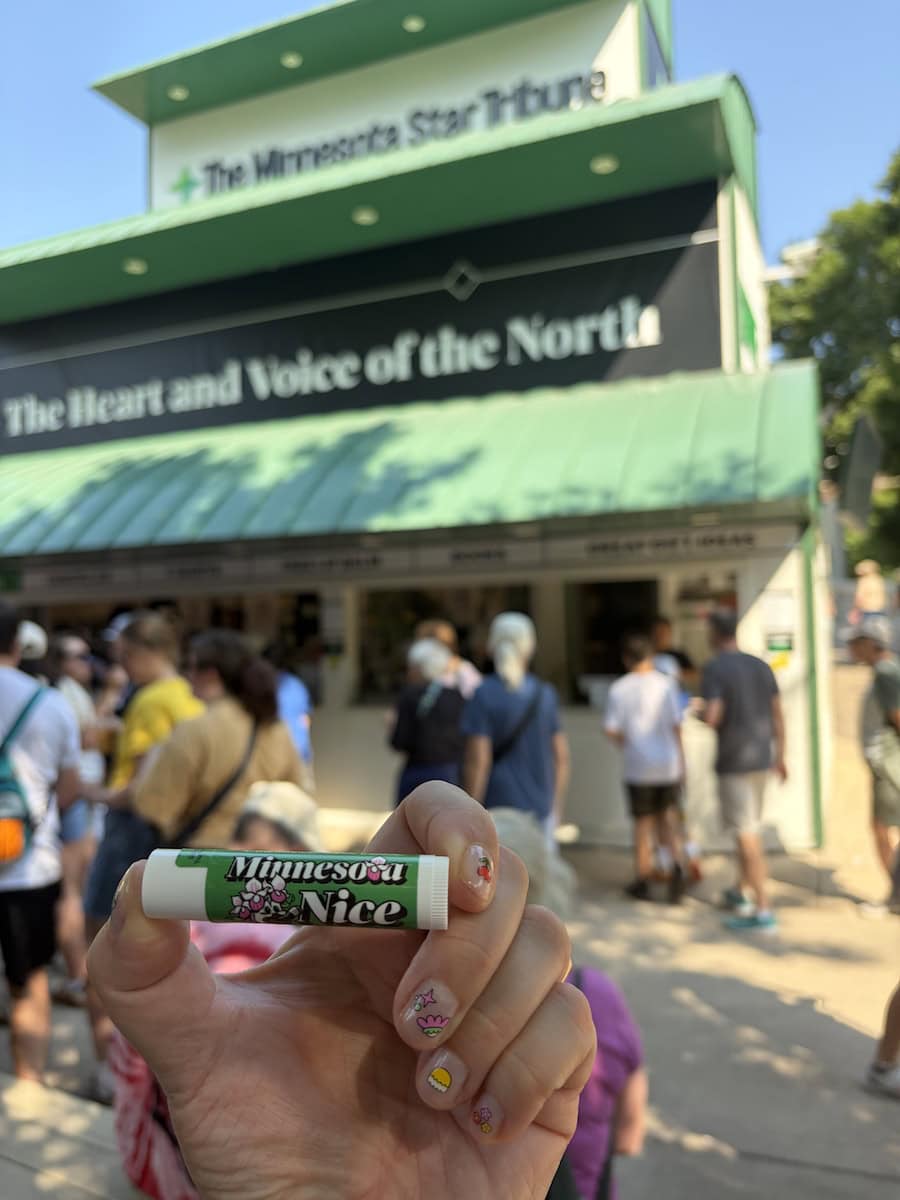 Star Tribune Lip Balm.