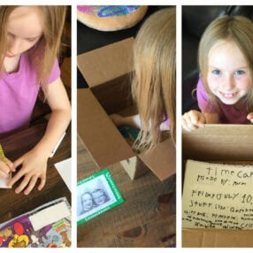 Kids Time Capsule Project.