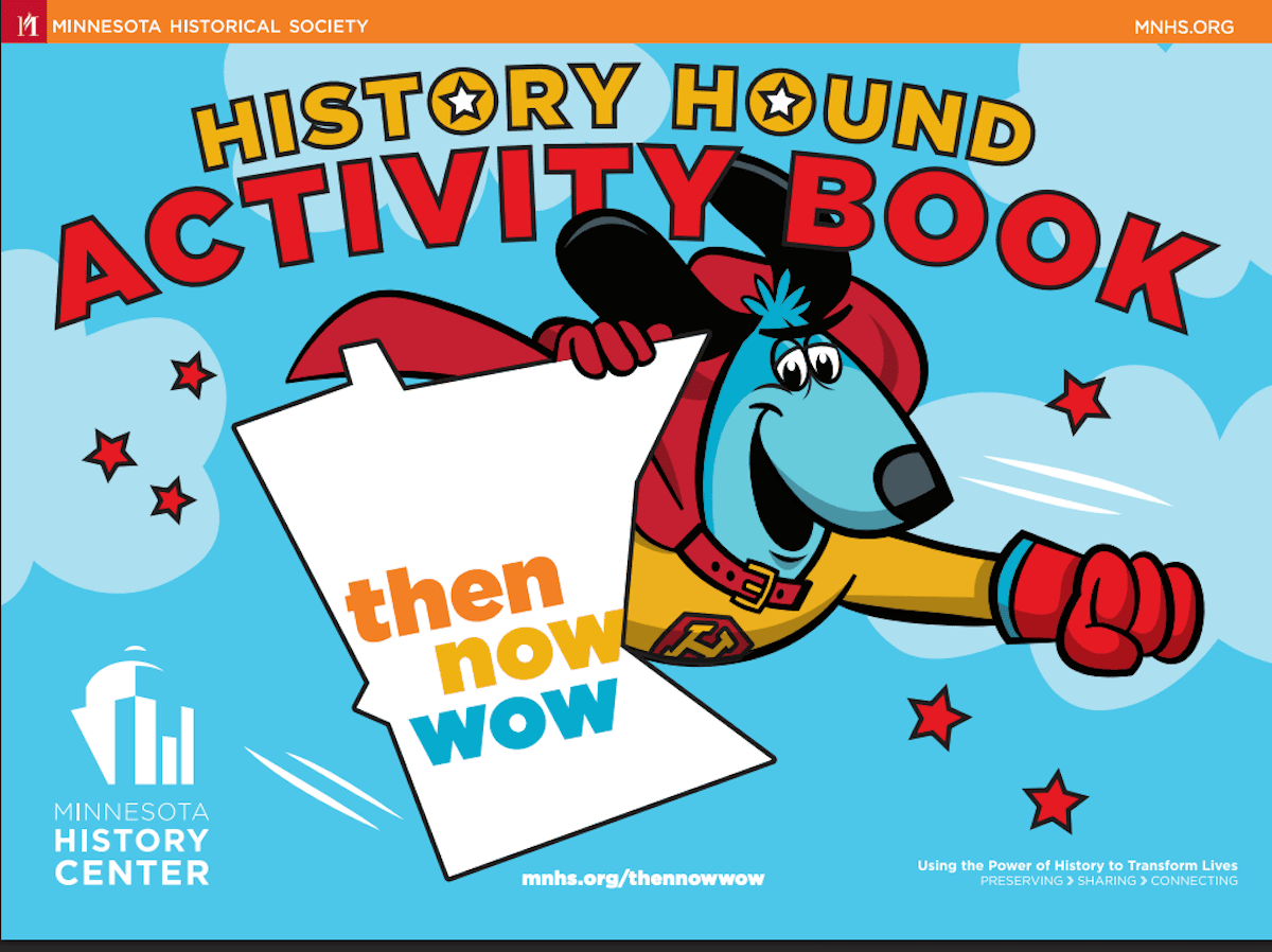 Minnesota History Hound Activity Book.