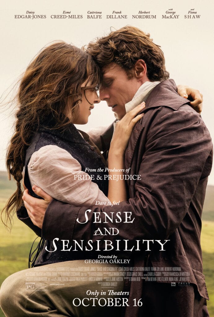 SENSE and SENSIBILITY movie poster.